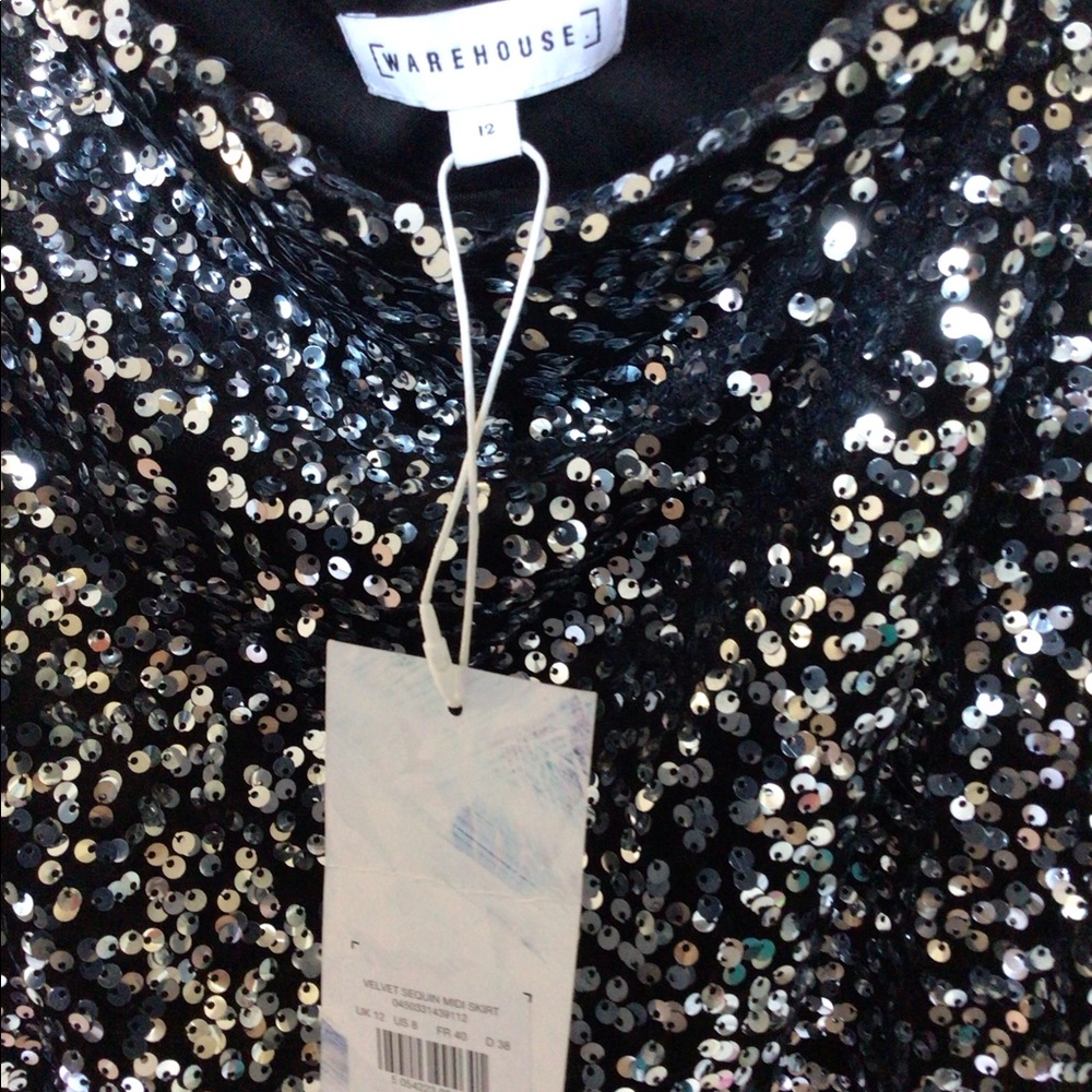 Warehouse sequin skirt - Picture 4 of 4